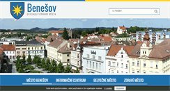 Desktop Screenshot of benesov-city.cz